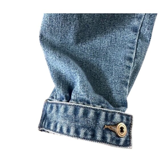 Fashion Nova Never Looking Back Denim Joggers Size M Medium Blue Wash - Picture 6 of 15